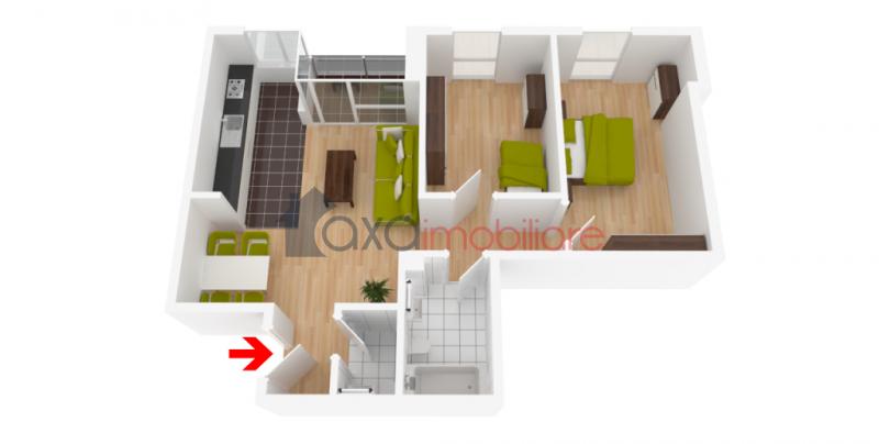 Apartament 3 camere de vanzare in Cluj-Napoca, cartier Borhanci