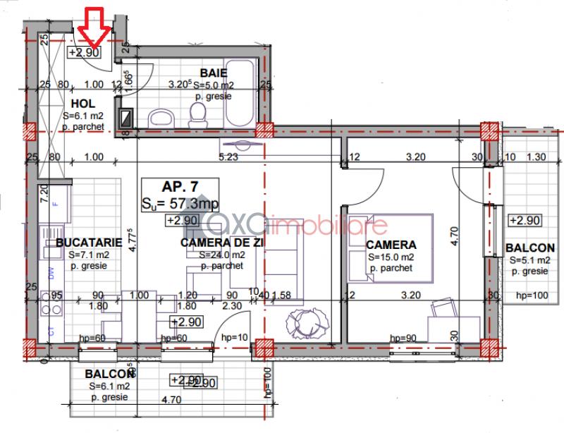 Apartament 2 camere de vanzare in Cluj-Napoca, cartier Gheorgheni