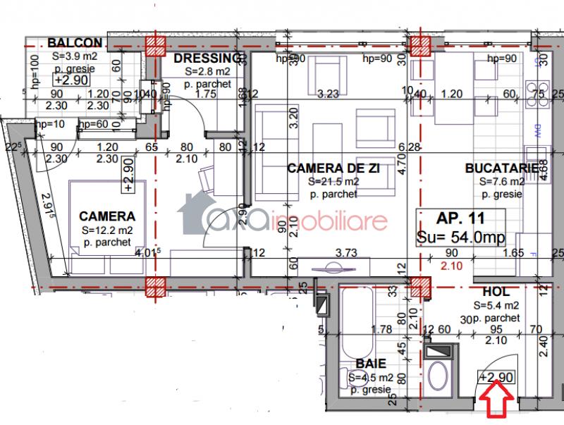 Apartament 2 camere de vanzare in Cluj-Napoca, cartier Gheorgheni