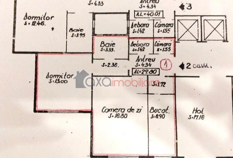 Apartament 2 camere de vanzare in Cluj-Napoca, cartier Manastur