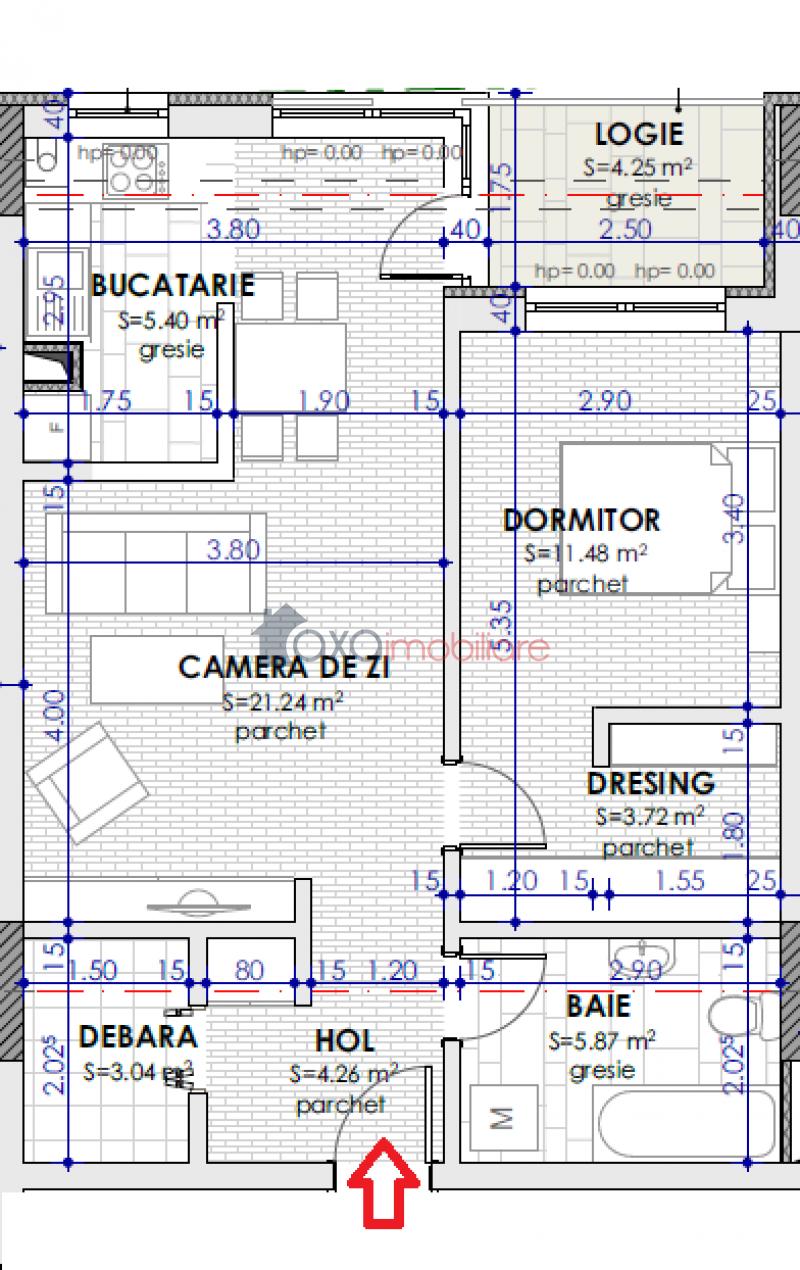 Apartament 2 camere de vanzare in Cluj-Napoca, cartier Buna Ziua