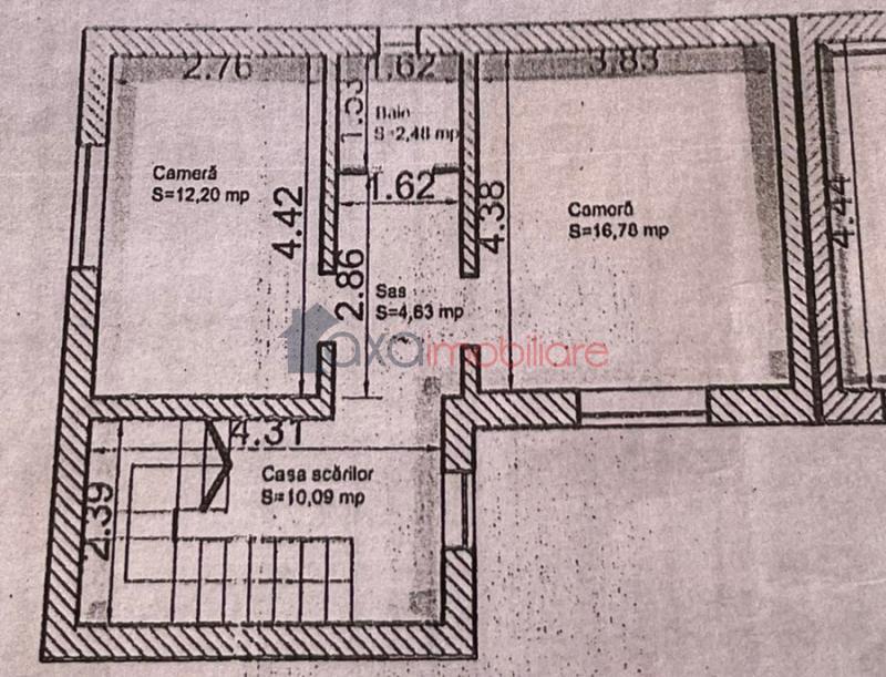 Casa 3 camere de  vanzare in Cluj-Napoca, Dambul Rotund ID 6454