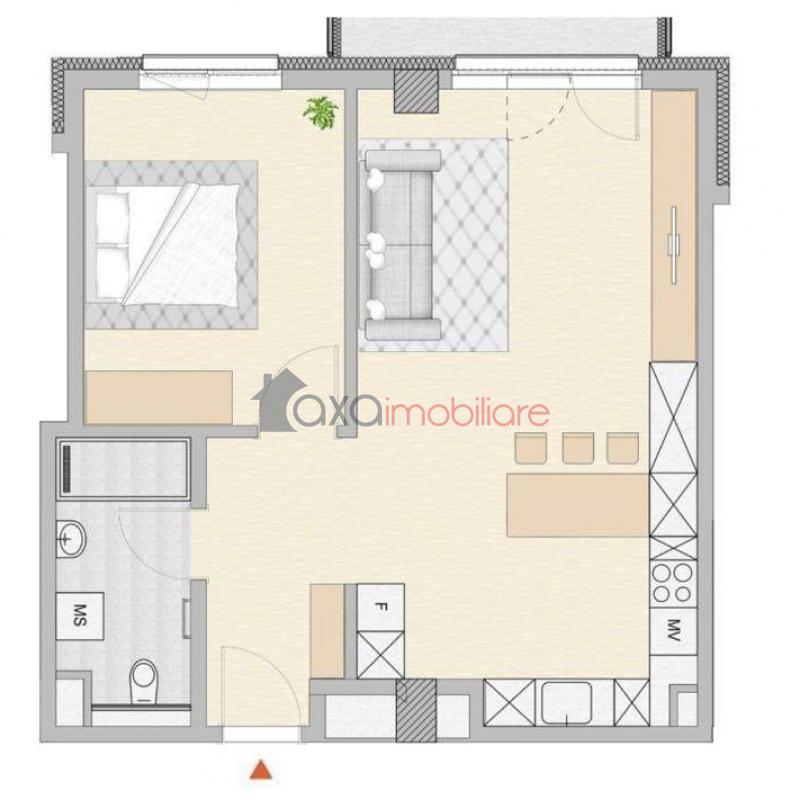 Apartment 2 rooms for sell in Cluj-napoca, ward Semicentral